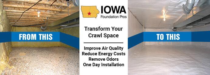 Iowa Crawl Space Encapsulation